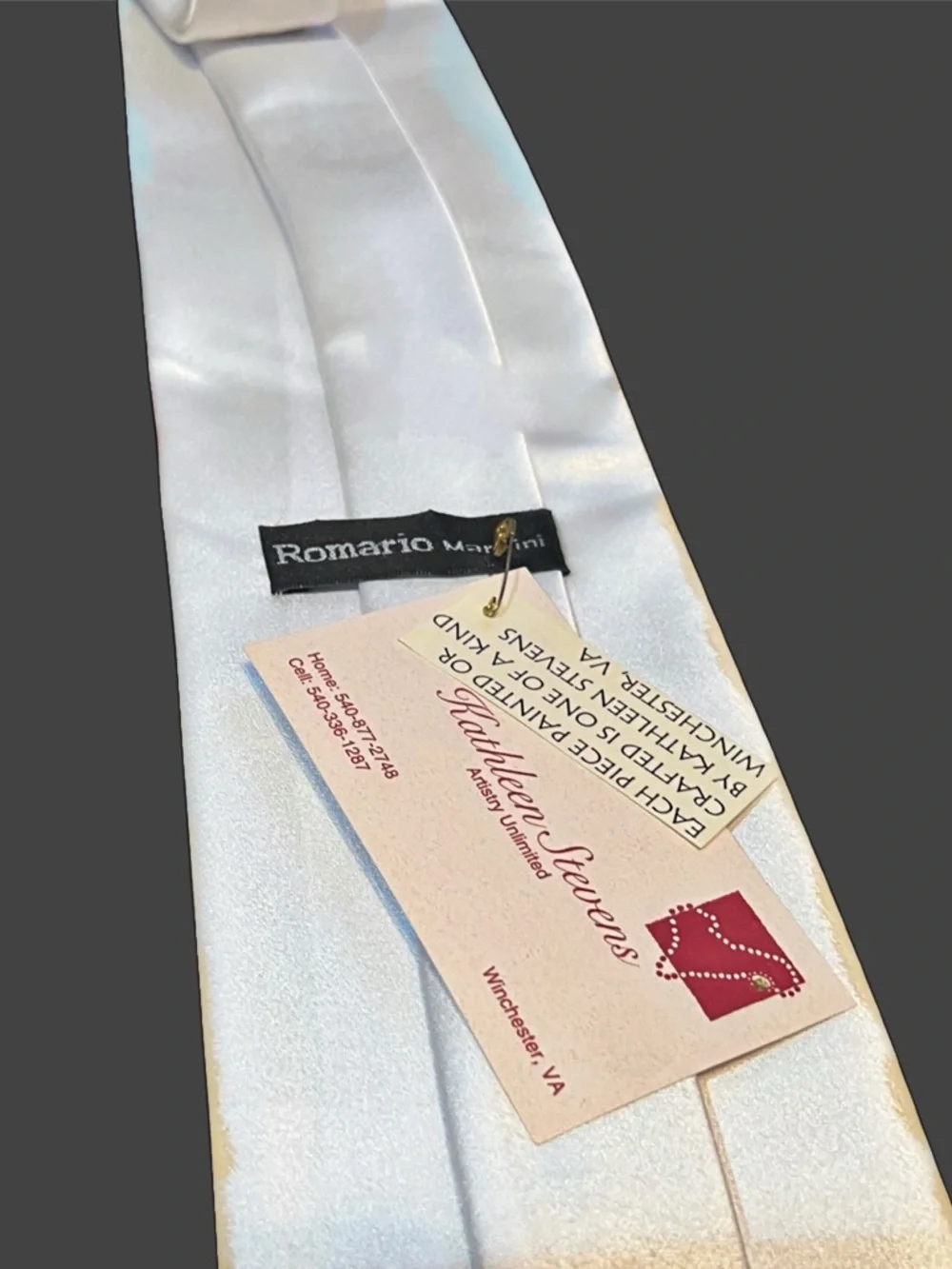 Hand-Painted Lobster Novelty Tie